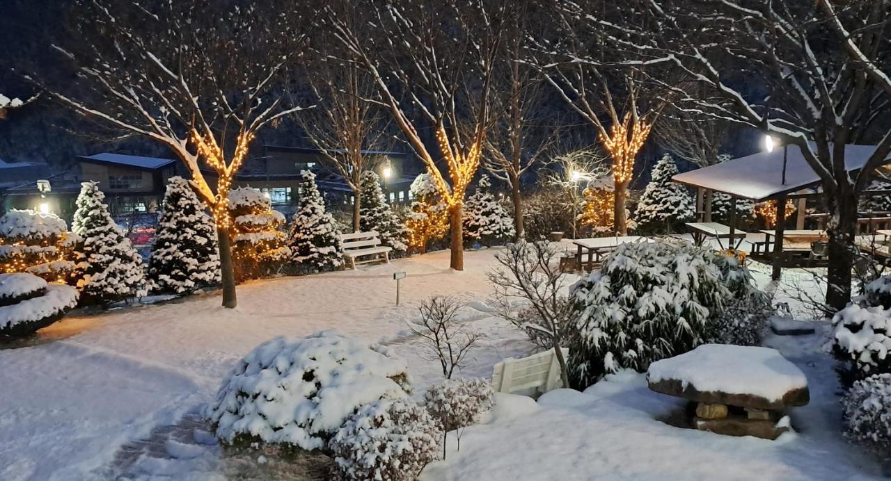 Chamjoeun Pension Chechon Luaran gambar